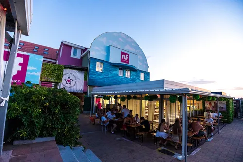 Partyclub Zrce Beach außen